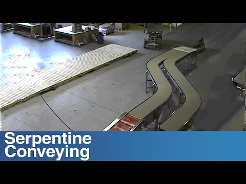 Breakfast Pastries Transported on Spreader Curve Conveyor System thumbnail image