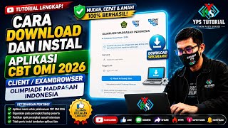 How to Download and Install the 2026 OMI (Indonesian Madrasah Olympiad) CBT Application