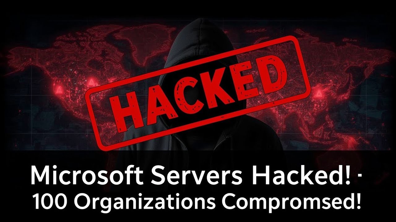 Microsoft Server Hacked | 100 Organizations Targeted | Global ...