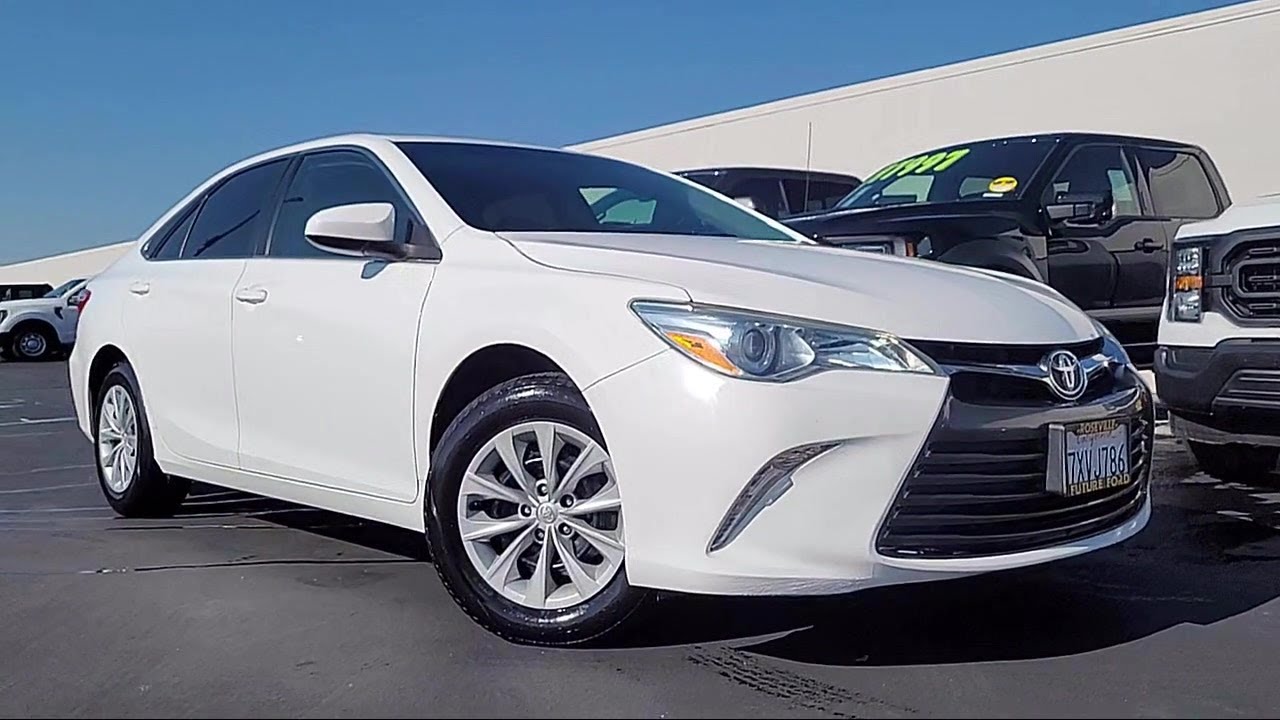 2017 Toyota Camry LE Sacramento Roseville Elk Grove Folsom Stockton