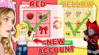 24 Hour Color Trading Challenge In Adopt Me! (Roblox)