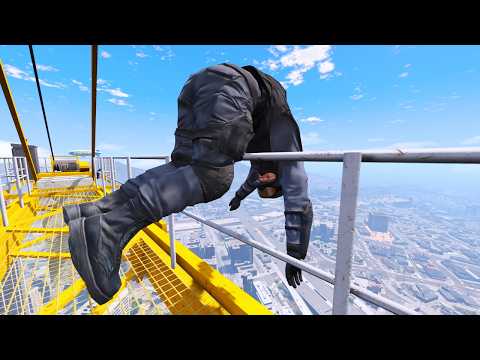 GTA 5 Franklin Parkour Fails ep.1