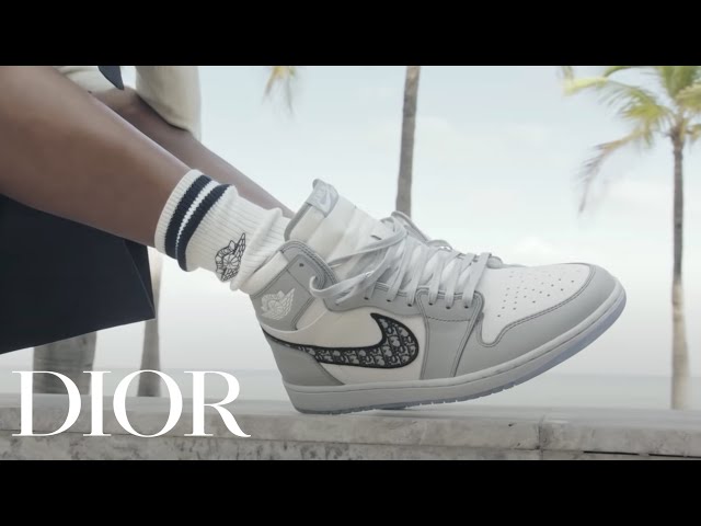 Air Dior Limited-edition Sneakers and Capsule Collection - YouTube