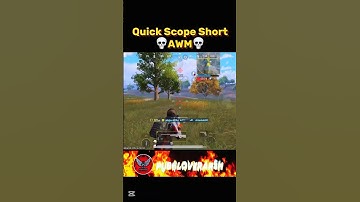 Quick Scope Short AWM🔥💀||#pubgloverarsh #trending #bgmi #pubgmobile #mobilegame #gaming #ytshorts