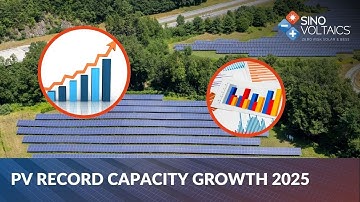 PV Record Capacity Growth 2025