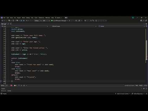 Graphics programming | C++ | Chapter 4| if else,ternary,switch