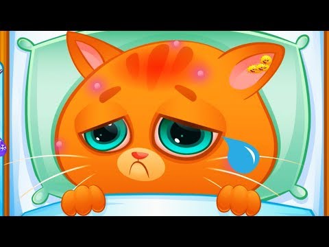 Kartun tentang Kucing Bubbu #13 Bermain kitty Boo Boo! Kartun untuk anak-anak - virtual pet