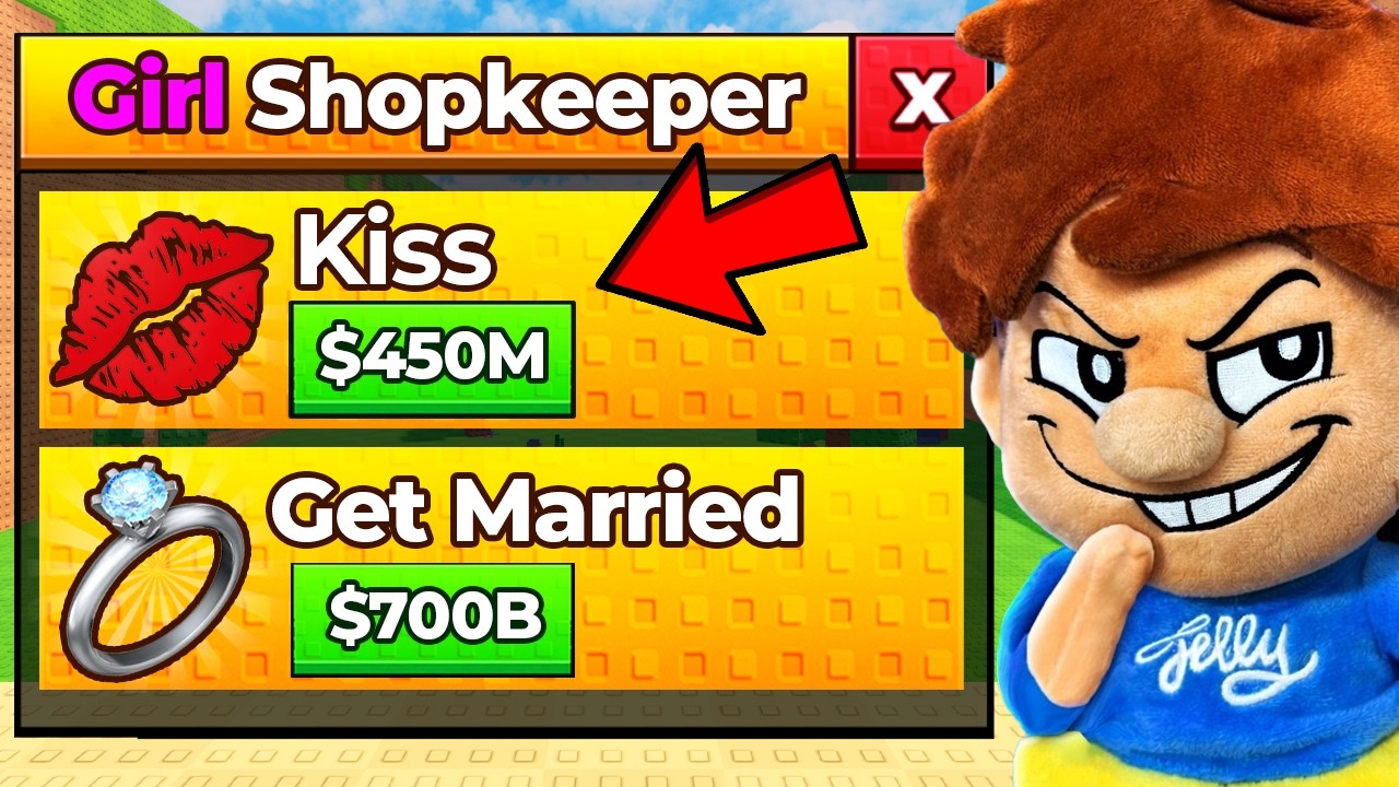 Kick a Lucky Block, But You Can Buy GIRL UPGRADES!
