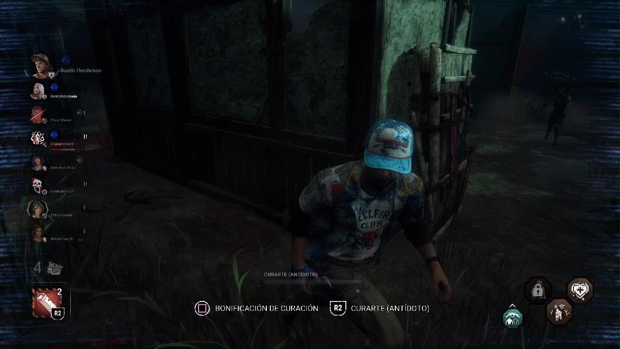 Dead by Daylight 3 Partidas Dustin Henderson, Eddie Munson y Espectro 2vs8