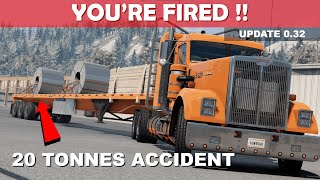 Gavril T-Series: Transporting Heavy Steel Coils GONE WRONG! | BeamNG.Drive 0.32 Update Cinematic