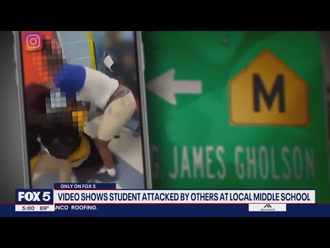 Video shows student being attacked by classmates at Landover middle school