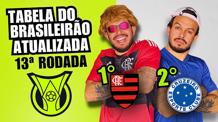 TABELA DO BRASILEIRÃO ATUALIZADA 🅰️⚽ 13ª Rodada