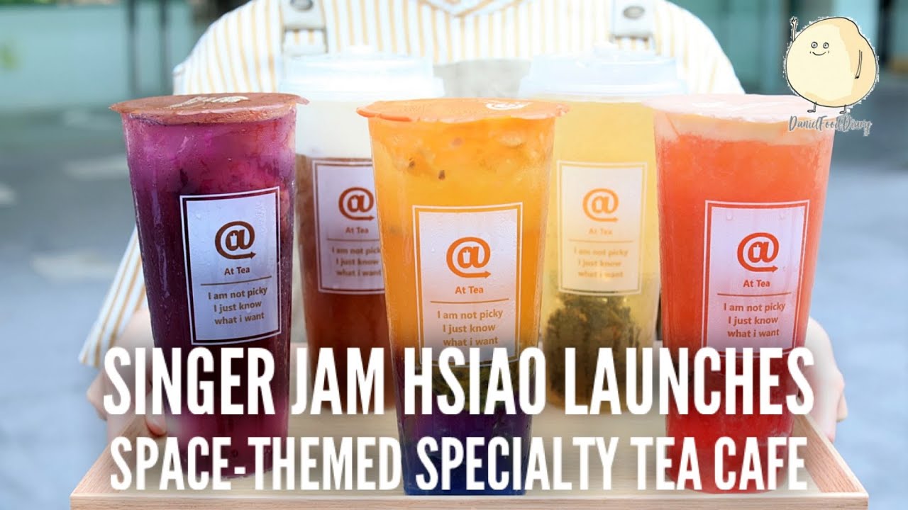 teatime♪ At Tea 署茗職茶 – Singer Jam Hsiao Launches Space-Themed Specialty