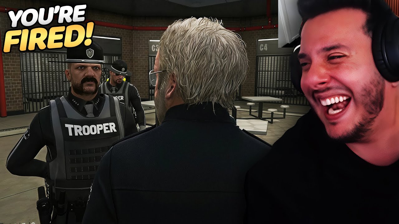 Ramee Reacts to Croc Goes Off As He Fires the Cops Who Sent Them Away to Prison | ProdigyRP | GTA RP