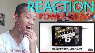 Iklim - Hakikat Sebuah Cinta | Drum XD cover (Power Metal) | REACTION