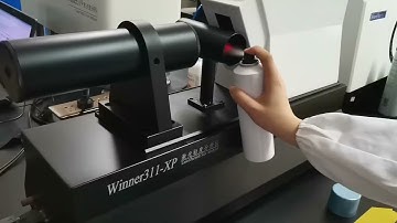Winner311XP Spray Particle Size Analyzer Test Hair Spray