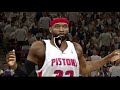 NBA2K14 2004 NBA Eastern Conference Semifinals Game 7 New Jersey Nets Vs Detroit Pistons Simulation 