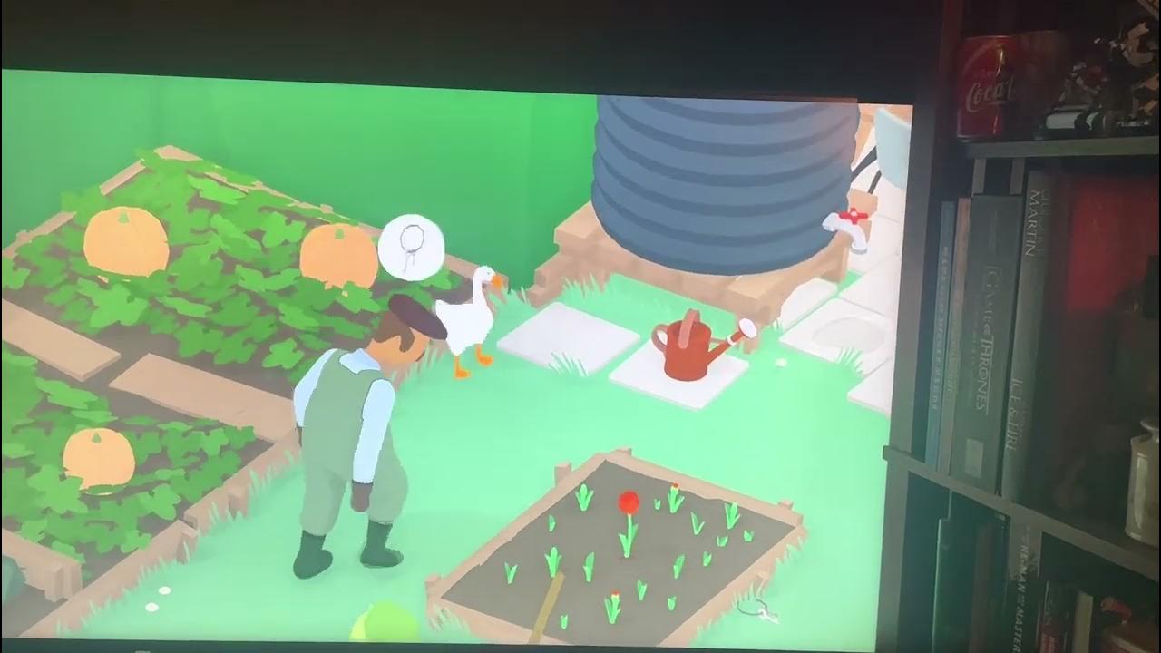 cabbage, picnic entitled goose game YouTube