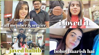 Got A New Haircut From Javed Habib Vlog Official Heena Vahid.