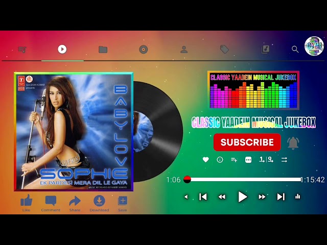 Baby Love Sophie || Ek Pardesi Mera Dil Le Gaya || Full Album CD T-Series Jukebox class=