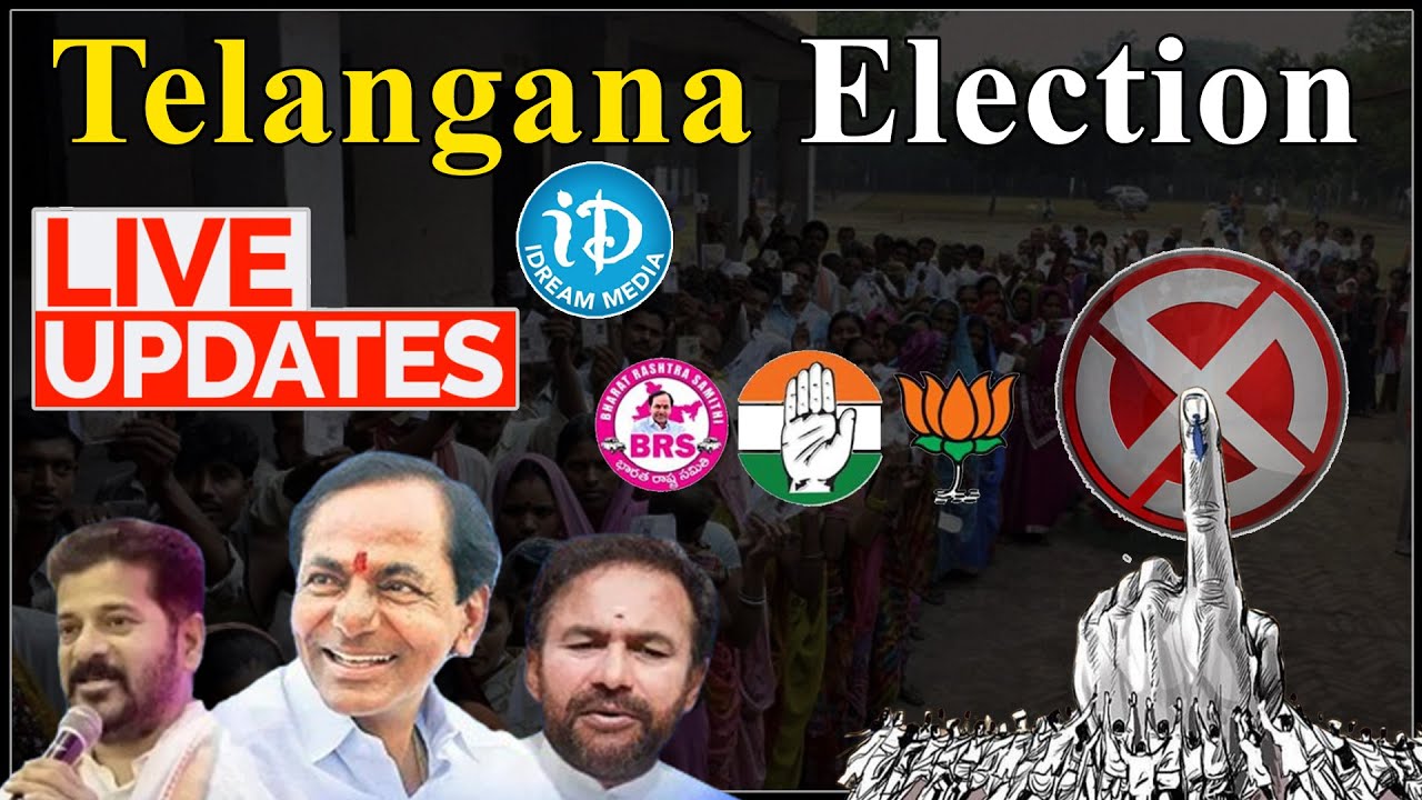 LIVE🔴 Telangana Election 2023 Telangana Polling Telangana Assembly