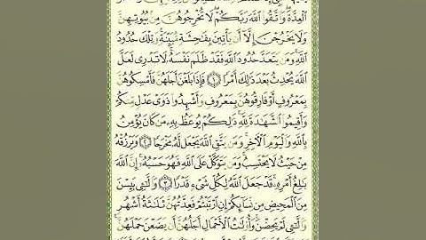 065 سورة الطلاق (AtTalaaq) بصوت الشيخ محمد صديق المنشاوي