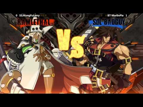 GGXrd Losers Finals @ NLBC #149 - BT MarlinPie vs Mynus/DrunkenChicken [720p/60fps]
