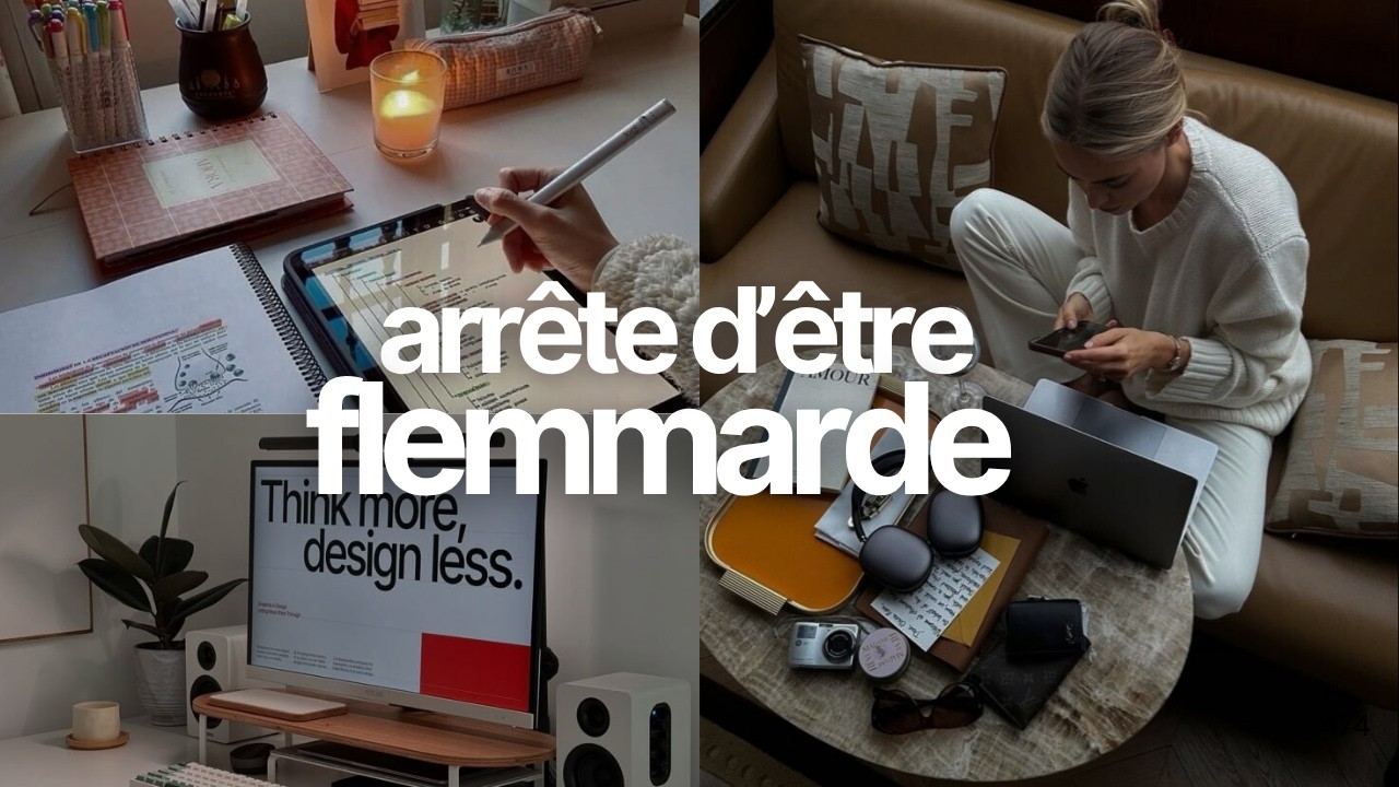 Arrêter de procrastiner, se remotiver, reprendre sa vie en main ✨ SORTIR DE SA ‘LAZY ERA’