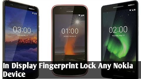 How To Set Fingerprint Lock On Any Nokia Device