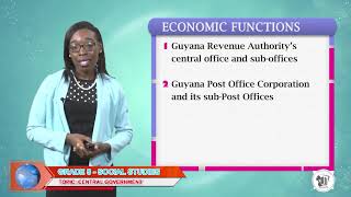 Social Studies - Grade 8: Central Government