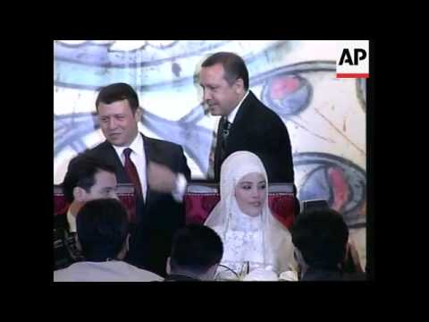 WRAP World leaders attend Erdogan daughter's marriage