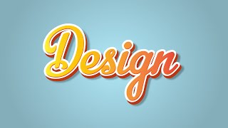 Thiết kế chữ trong illustrator - cách tạo chữ nổi 3D đơn giản bằng Ai screenshot 5