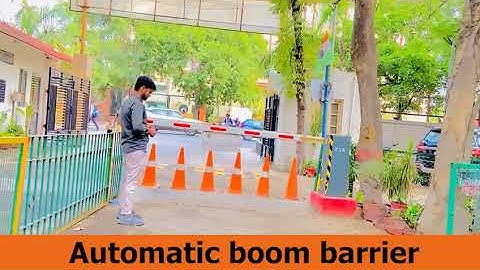 Automatic Boom Barrier Working at Site | High-Speed Parking Barrier by FIA