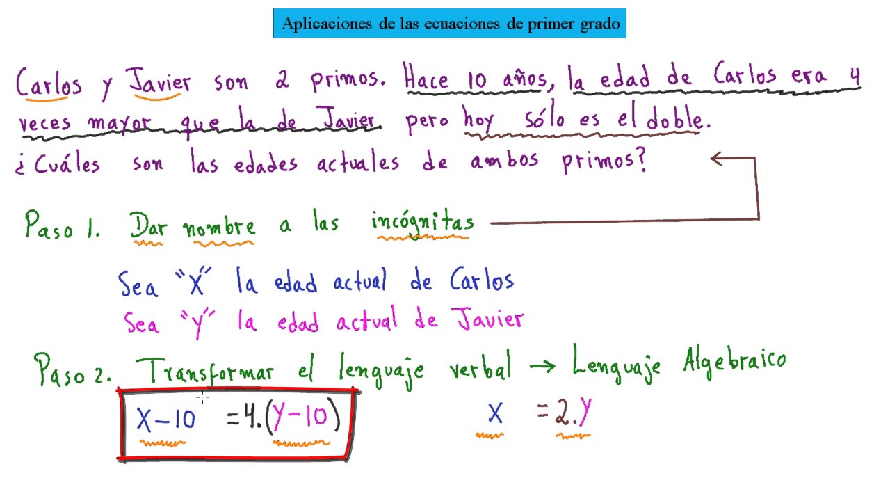 ¿Cómo Transformar Lenguaje Verbal a Algebraico? Planteando