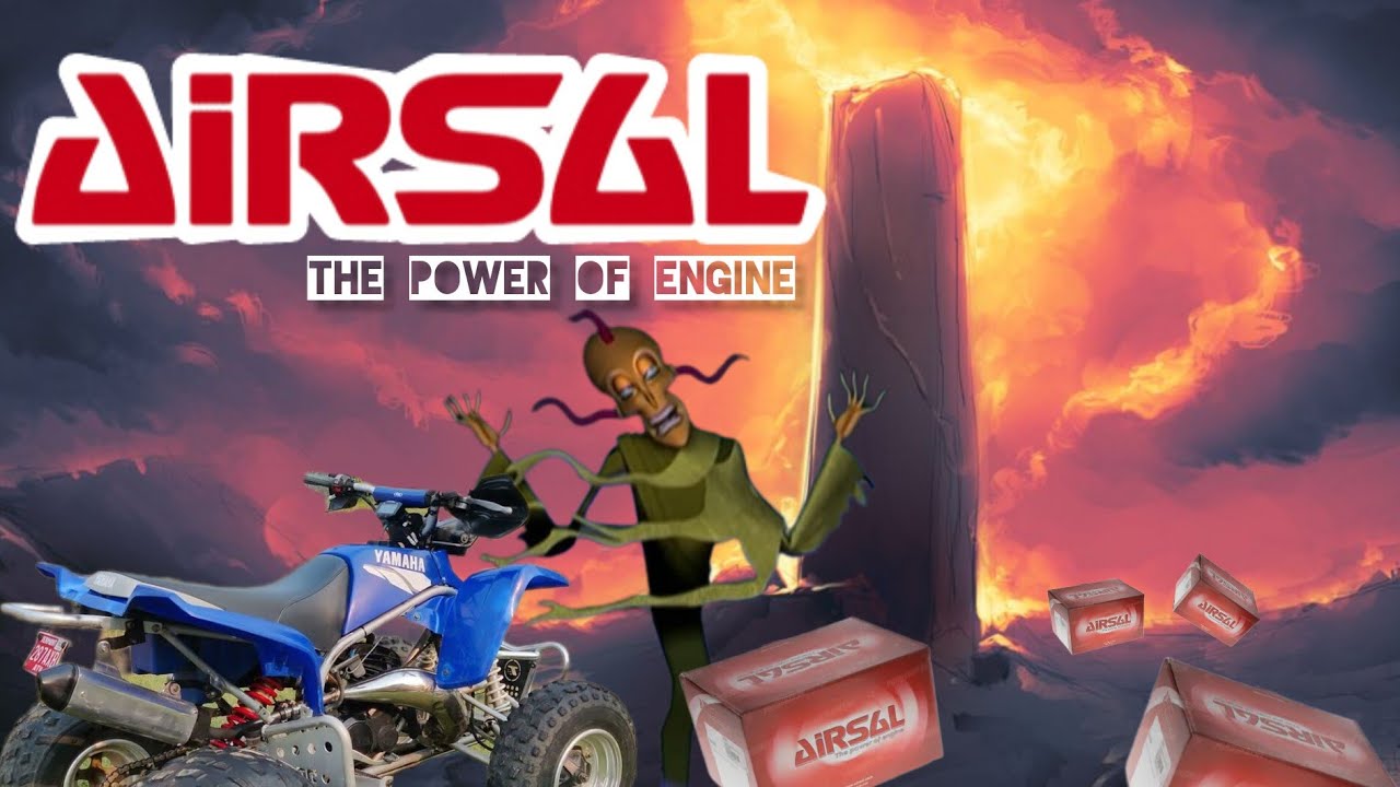 YAMAHA BLASTER | Airsal 200cc cylinder test