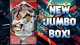 NEW 2024 Bowman JUMBO Hobby Box Baseball Cards Opening