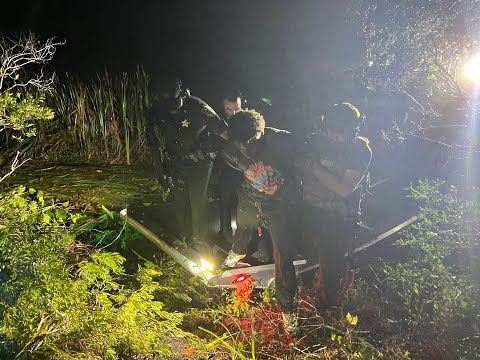 Suspect Caught In Swamp After Fleeing Traffic Stop