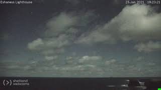 Strange object seen on Eshaness Lighthouse