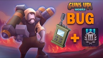RANGE BUG! Satellite Uplink & 3rd Mastery Combo Against Mortars - GUNS UP! Mobile