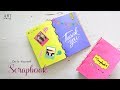 How to make Scrapbook with Sticks | Back to School Craft Ideas