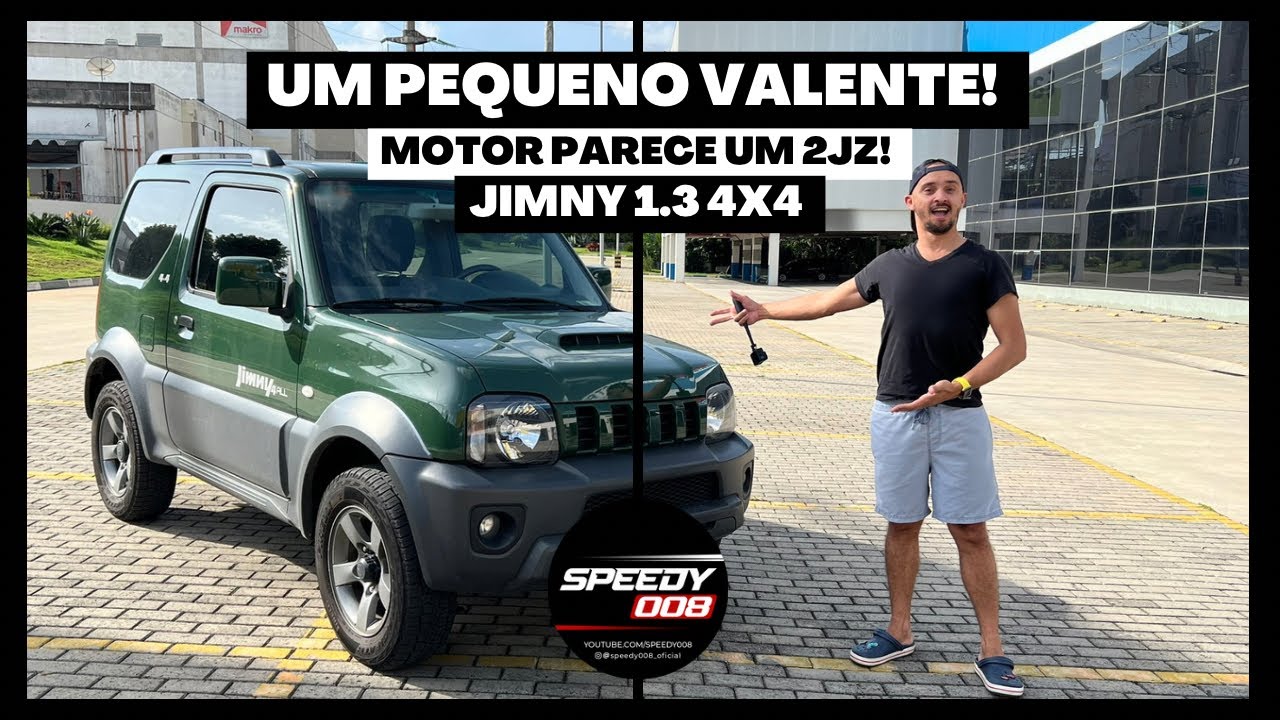SUZUKI JIMNY 1.3 4X4! Consumo? Porta Malas?