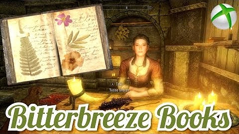 SKYRIM Bitterbreeze Books - Open Books Library [XB1] 📚 Xbox One Mod Showcase [Ultramodded 2019]