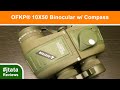 Binocular, Waterproof Shockproof 10X50 Binocular with Compass from OFKP®