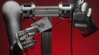 We taught a robotic hand to do card tricks. Don't blink