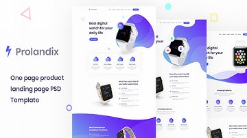 Prolandix - product landing page | Themeforest Website Templates and Themes