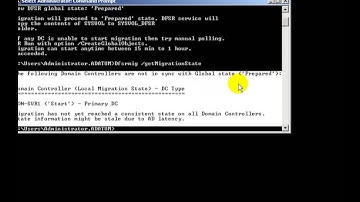 Migrating Active Directory 2003 domain to 2008 R2 by Enayat Meer  part 2