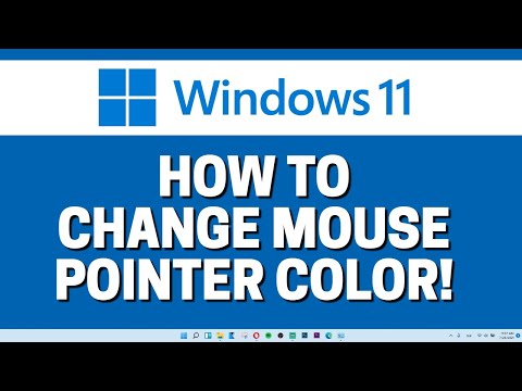 How To Change Mouse Pointer color On Windows 11