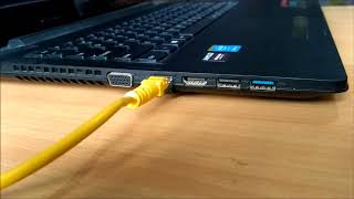 How to plug in & out ethernet cable from lenovo laptop without any
damage ot laptop"s slot .......in easy way..... please subscribe my
channel...