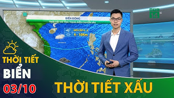 Thời tiết biển 03/10/2021: Biển Đông thời tiết chuyển xấu | VTC14