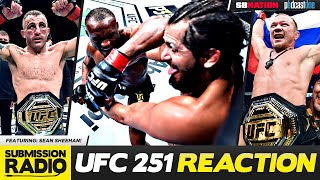 Submission radio react to ufc 251: usman vs. masvidal with severe
mma's sean sheehan and discuss the kamaru jorge fight for welter...